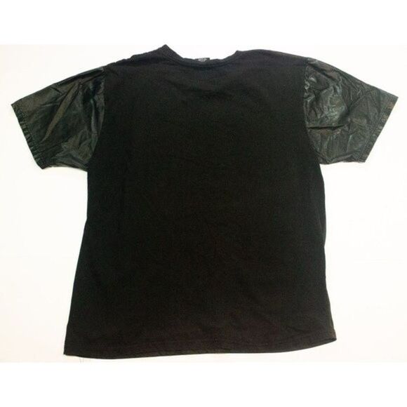 American Flag Graphic Print T-Shirt Ablanche New York XXL Black TEE 2XL - Picture 2 of 3